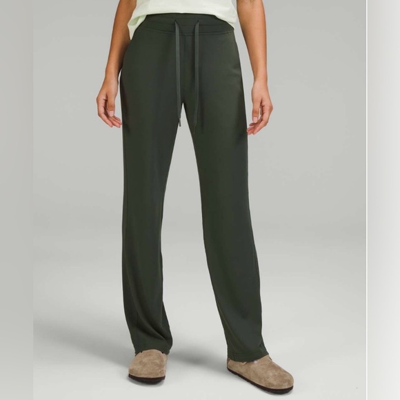 Lululemon Ready to Rulu Straight-Leg High-Rise Pant Smoked Spruce Green Sz 0 - Picture 1 of 8